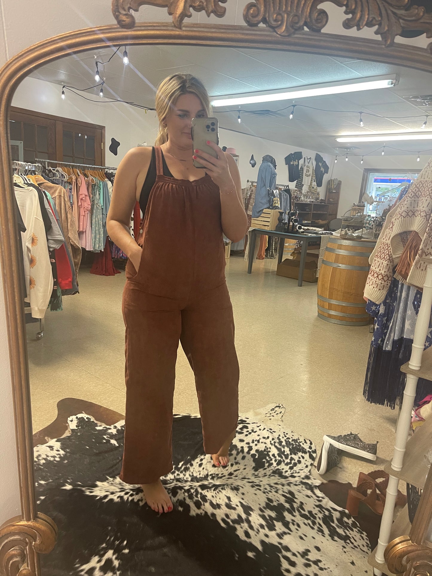 Cinnamon Corduroy Jumper