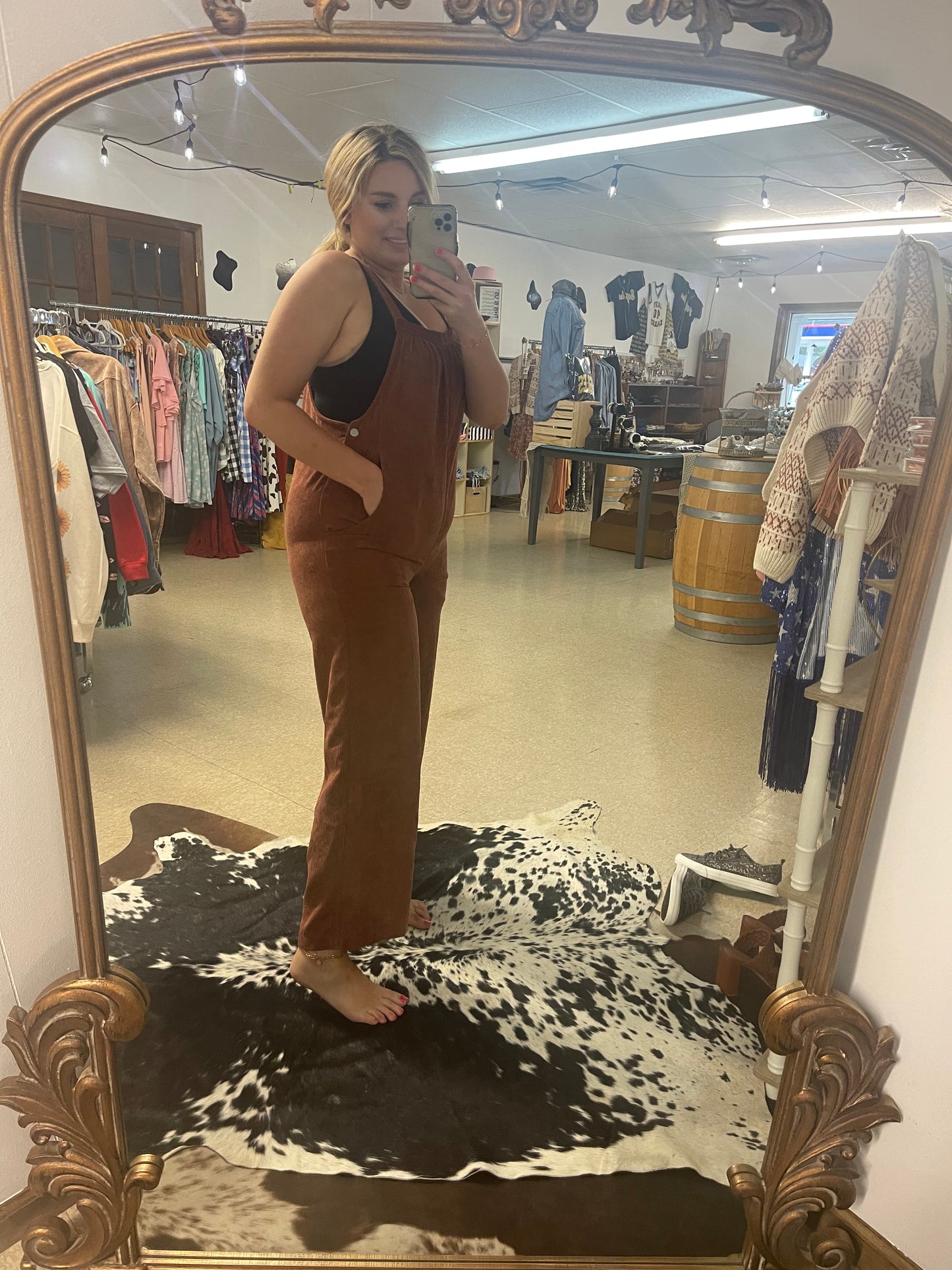 Cinnamon Corduroy Jumper