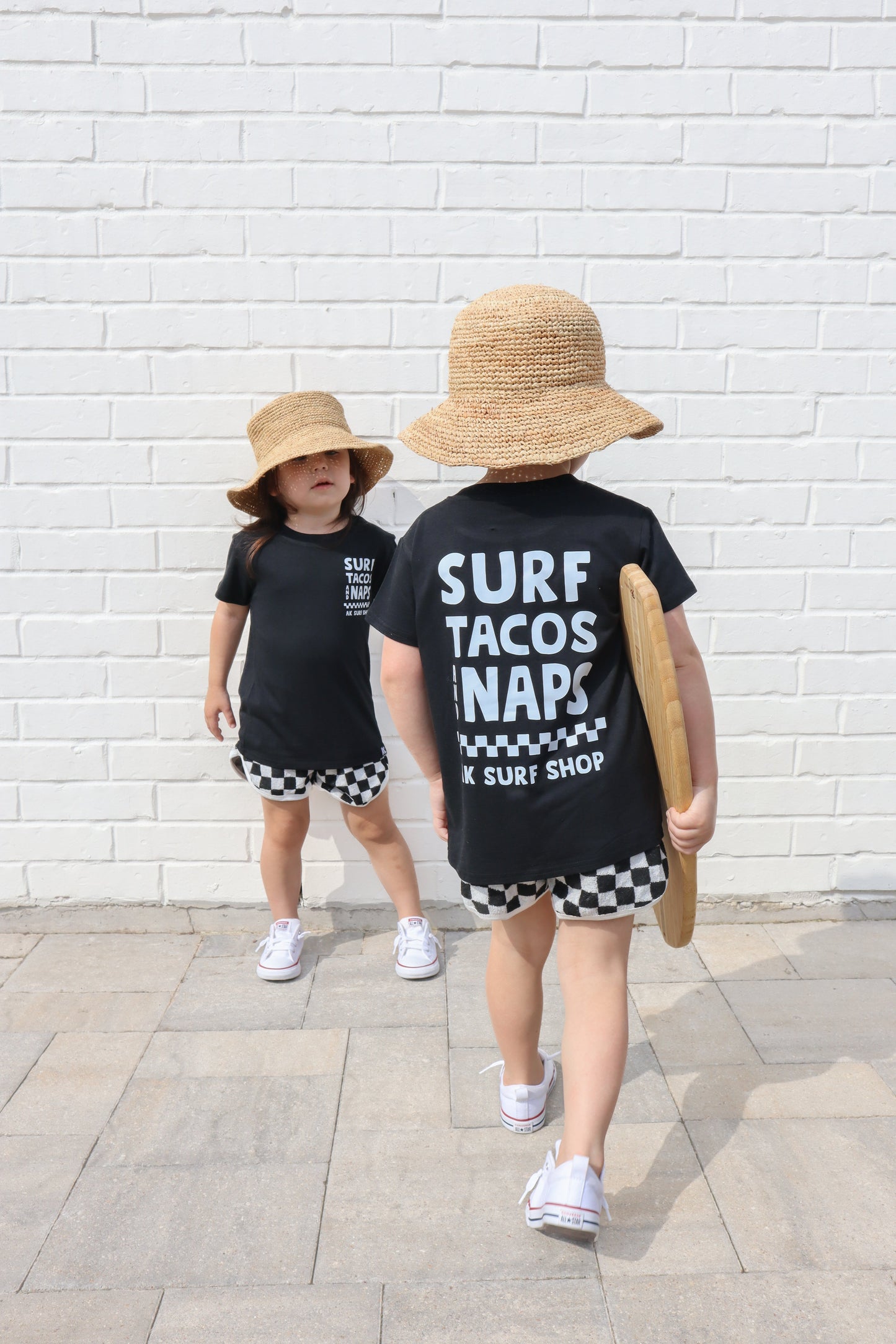 Tacos + Naps BLK-Graphic Bamboo Tee
