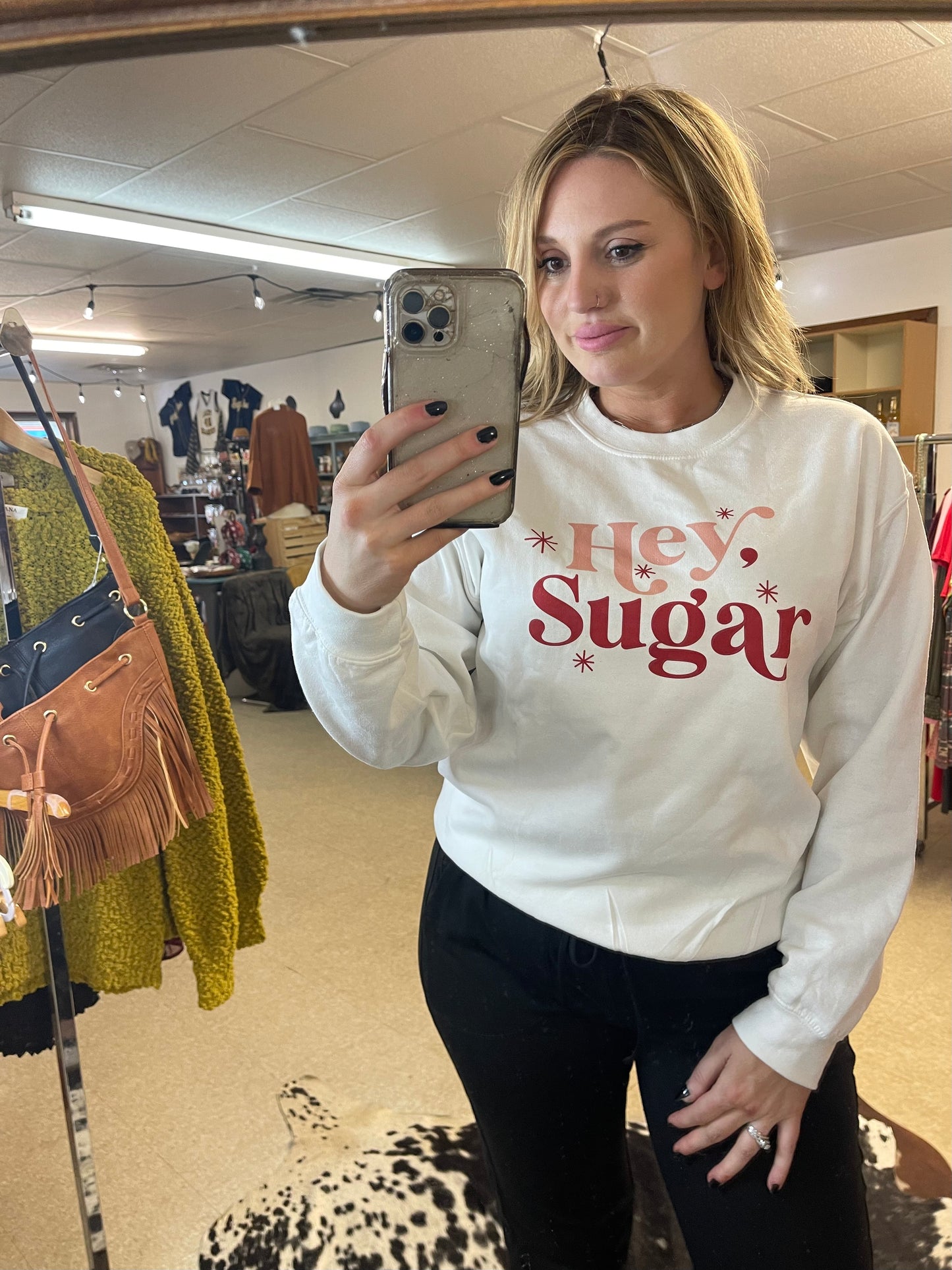 Hey Sugar sweatshirt