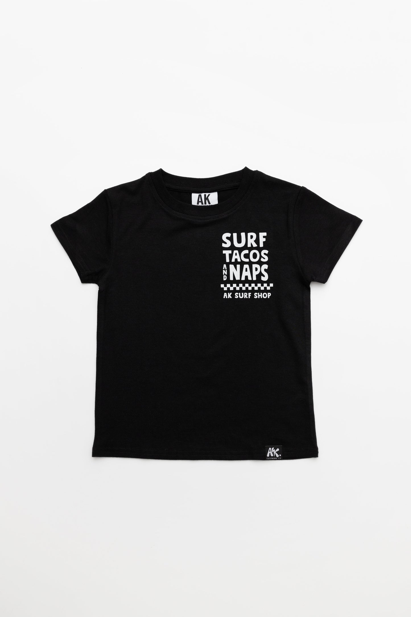 Tacos + Naps BLK-Graphic Bamboo Tee