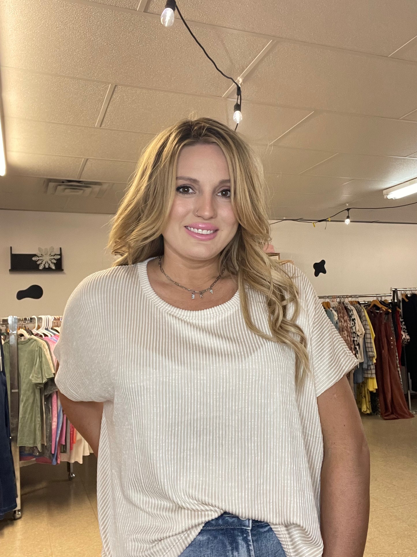 Sand Beige Top
