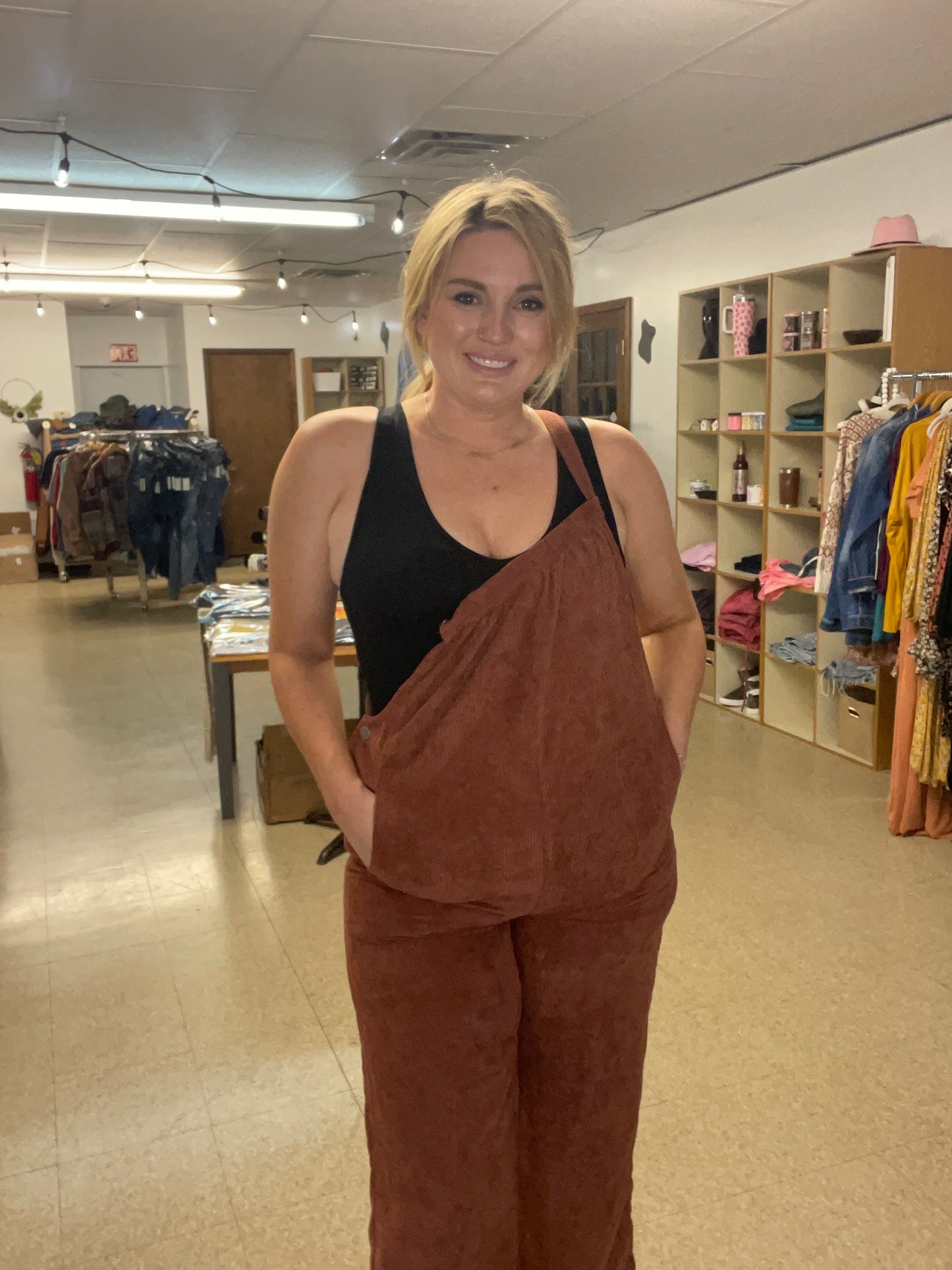 Cinnamon Corduroy Jumper