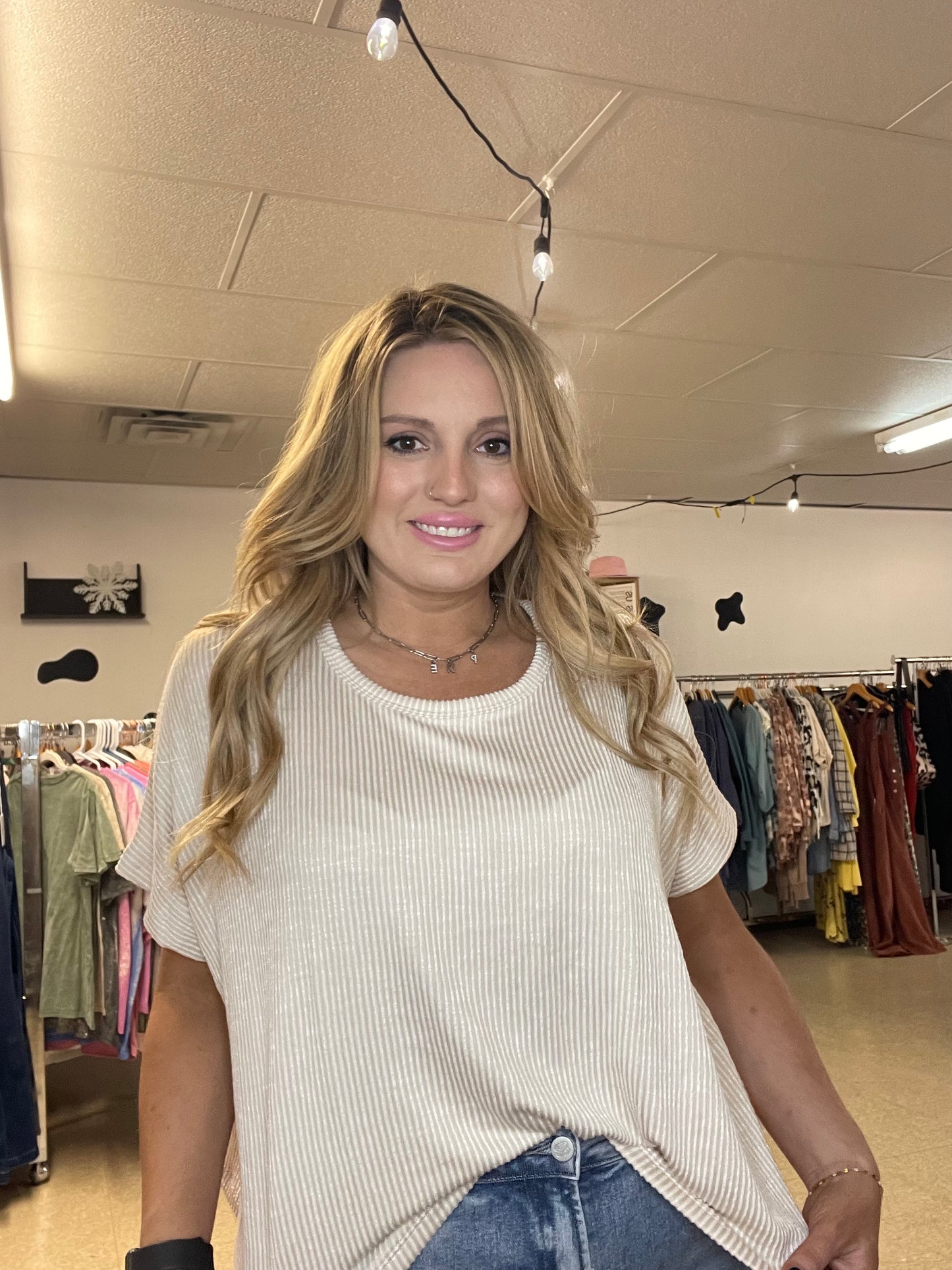 Sand Beige Top