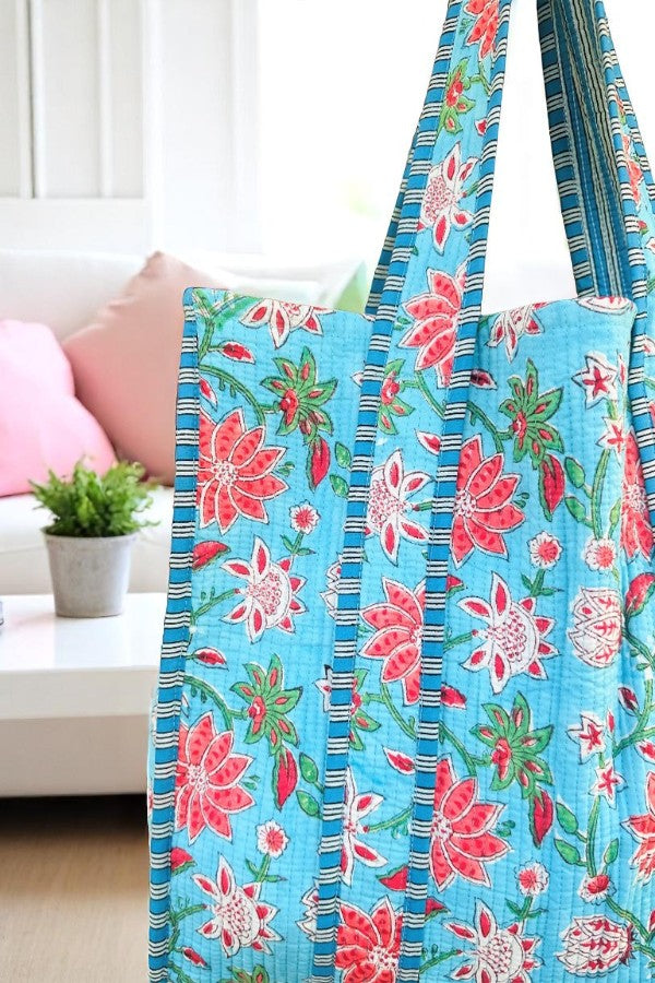 SC - Maxine Floral Tote Bag