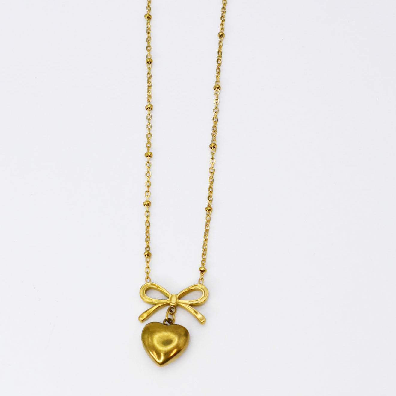 Adore Bow Necklace