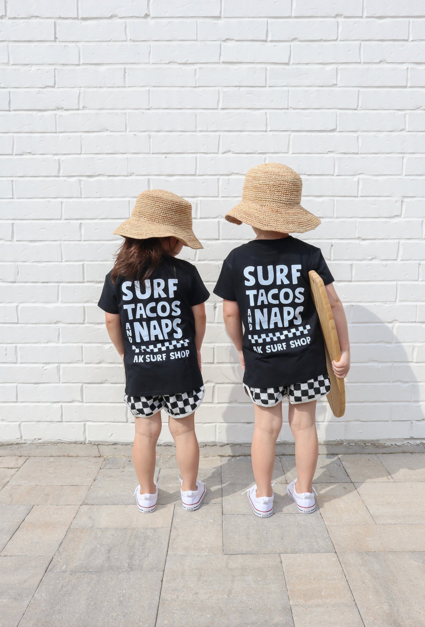 Tacos + Naps BLK-Graphic Bamboo Tee
