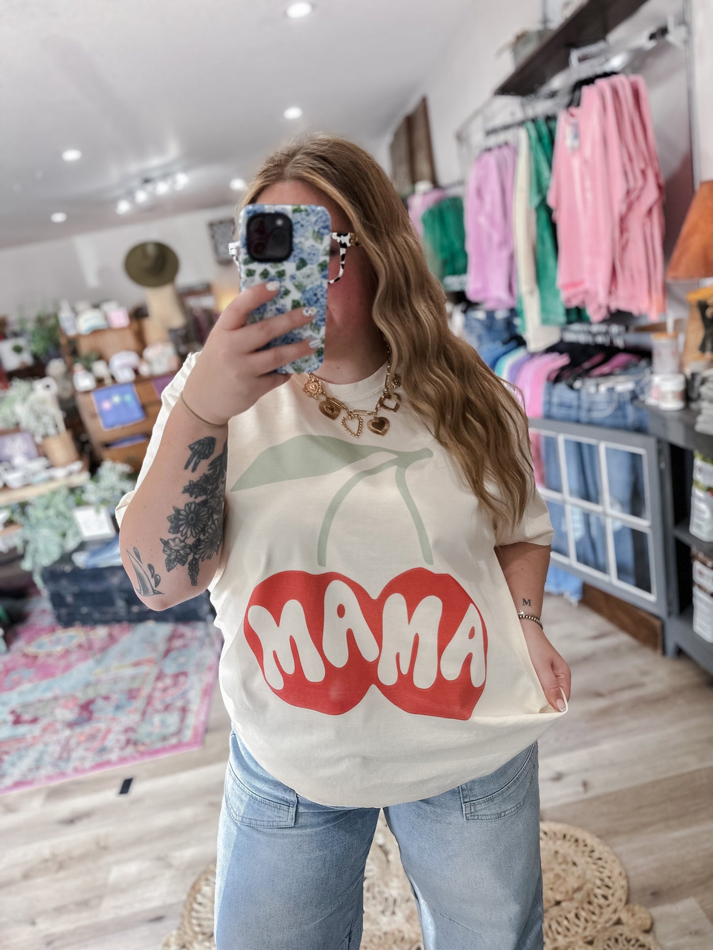 Cherry Mama | Comfort Colors Tshirt
