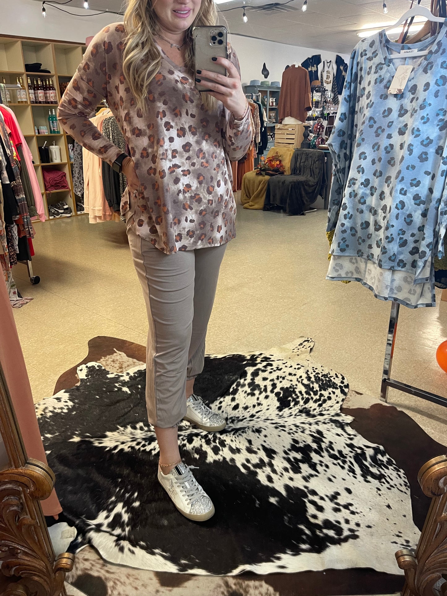 Early Riser Smocked Jogger
