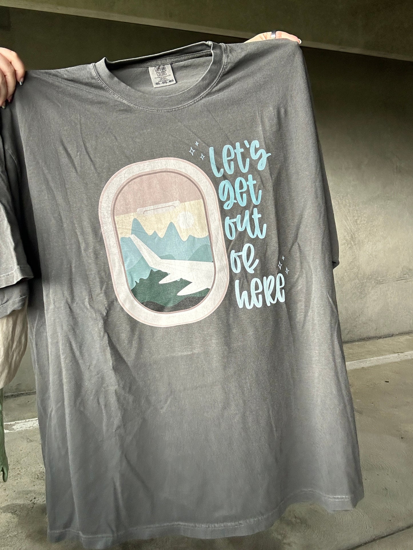 Let's Get Out of Here Graphic Tee