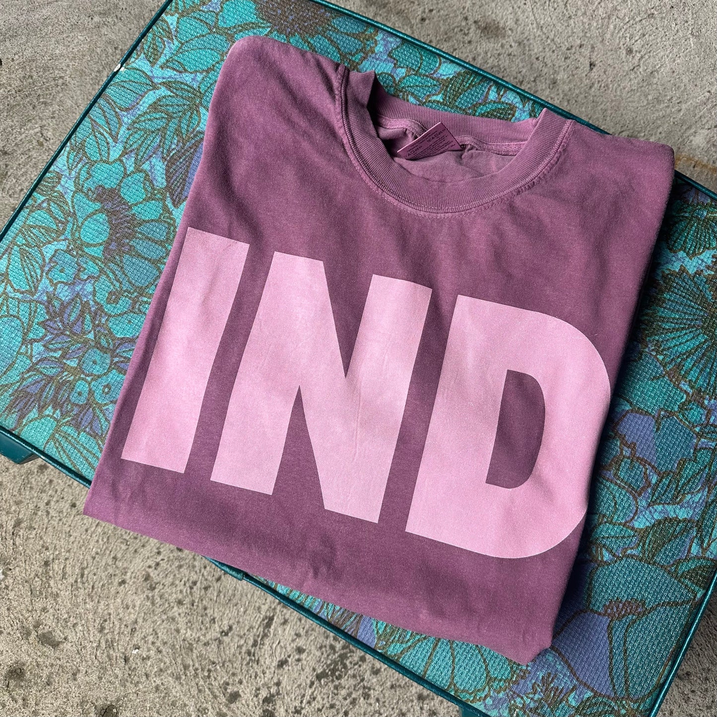 Custom Area Code/Airport Code Graphic Tee - Berry