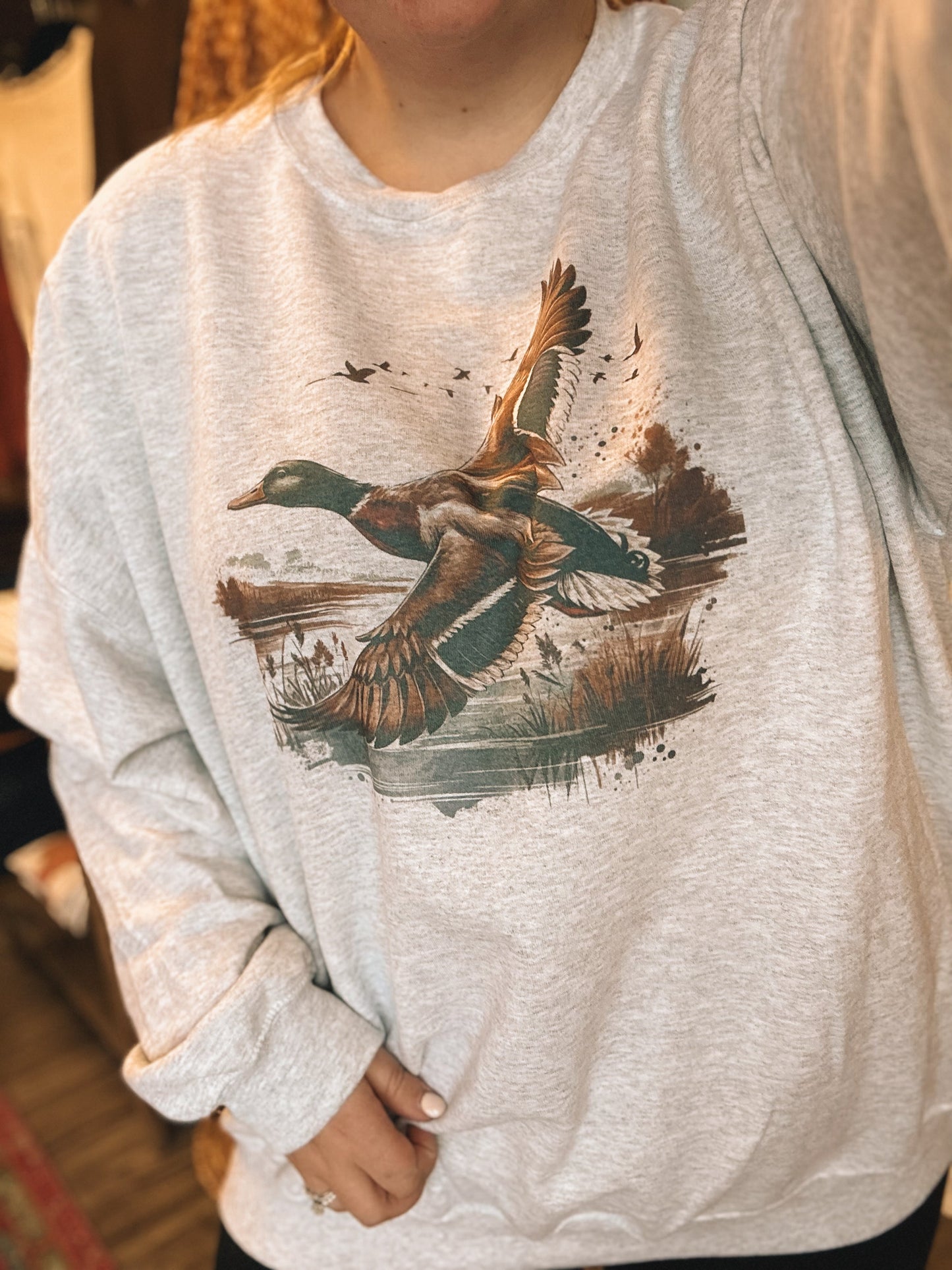 Vintage Duck | Tshirt or Crewneck