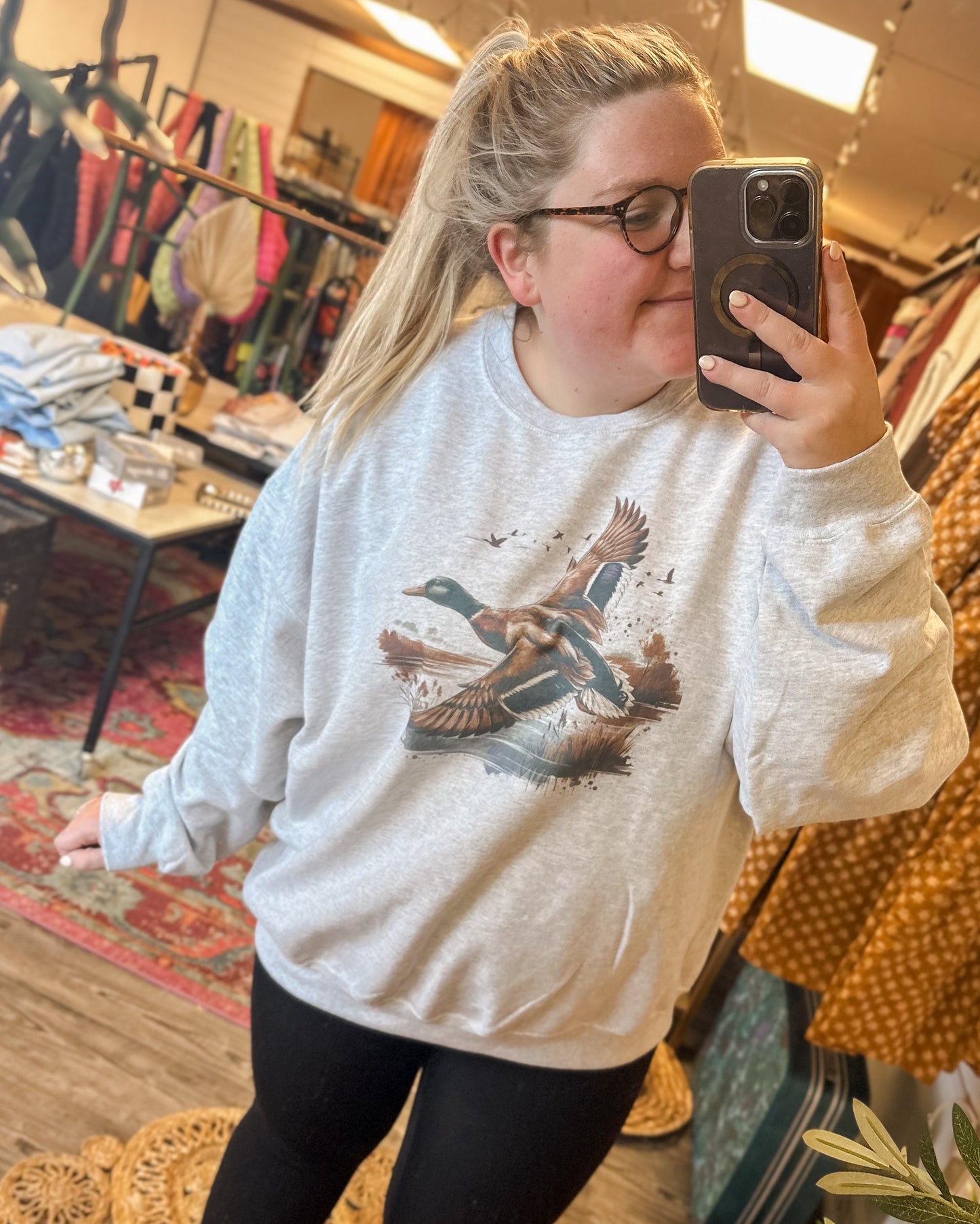 Vintage Duck | Tshirt or Crewneck