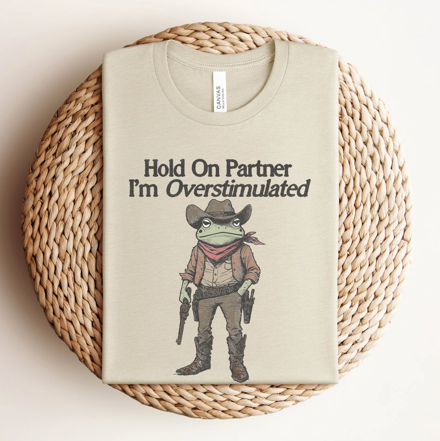 Hold On Partner | Tshirt or Crewneck