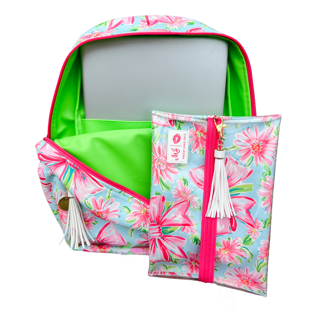 The Sweetheart Bow Backpack Duet