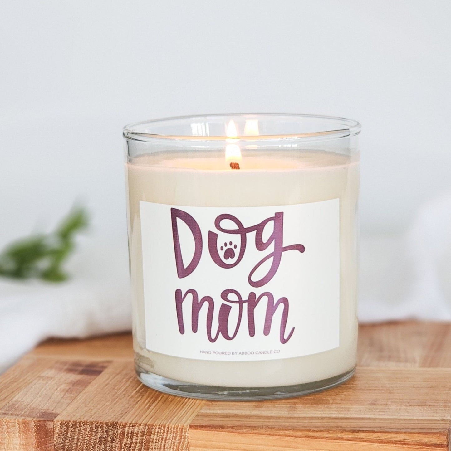 Dog Mom Soy Candle