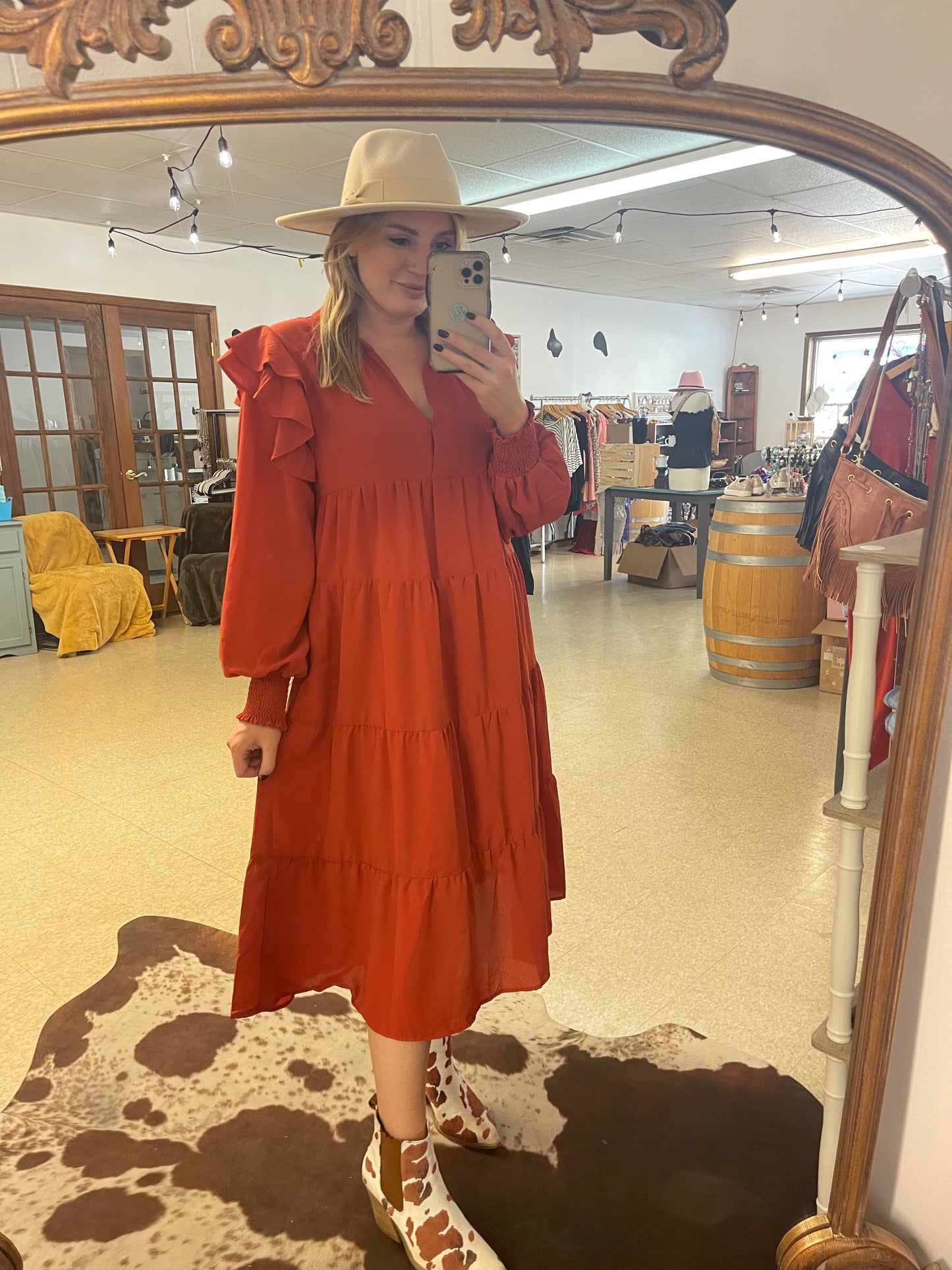 Pumpkin Patch Maxi Dress
