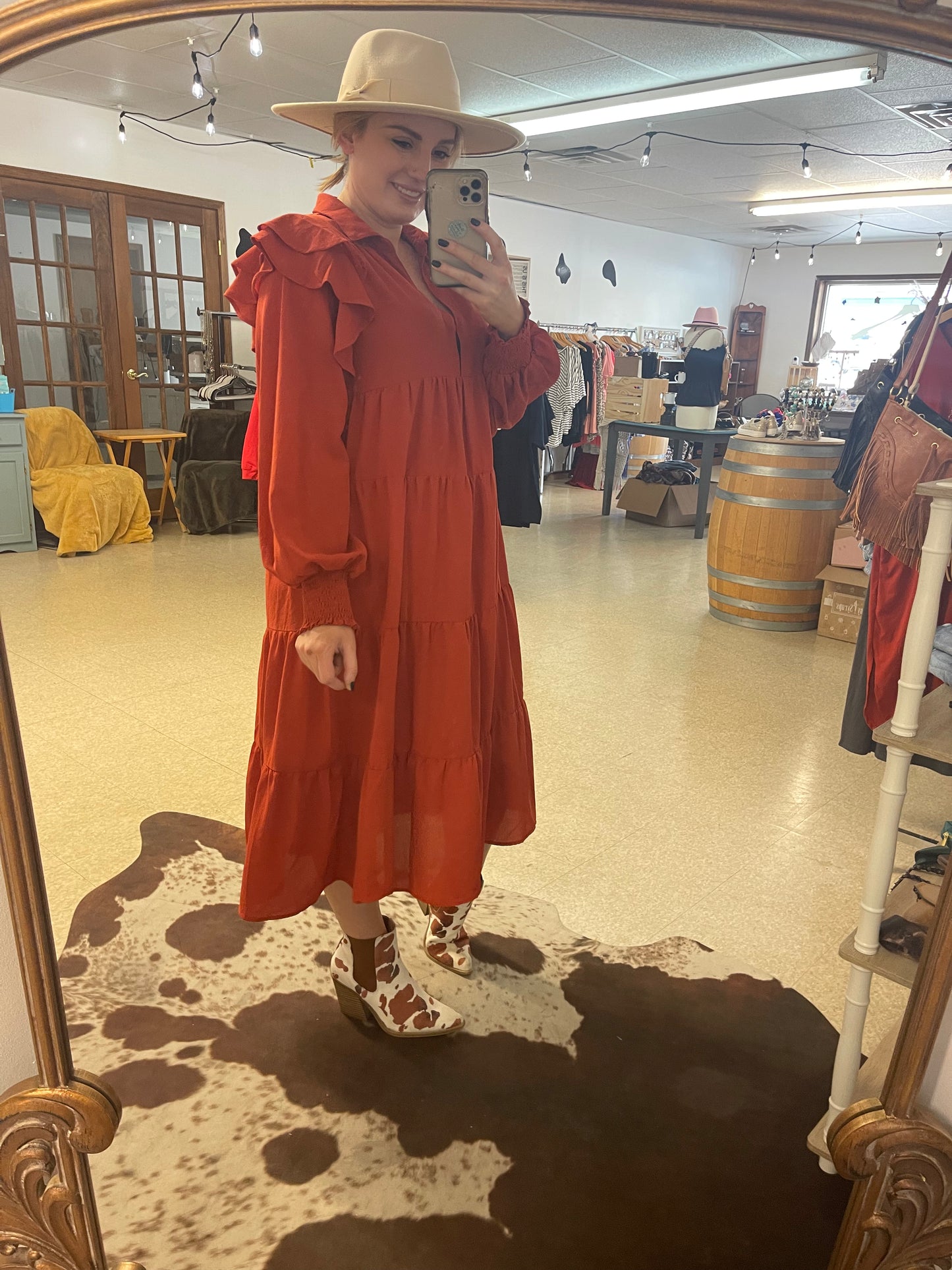 Pumpkin Patch Maxi Dress