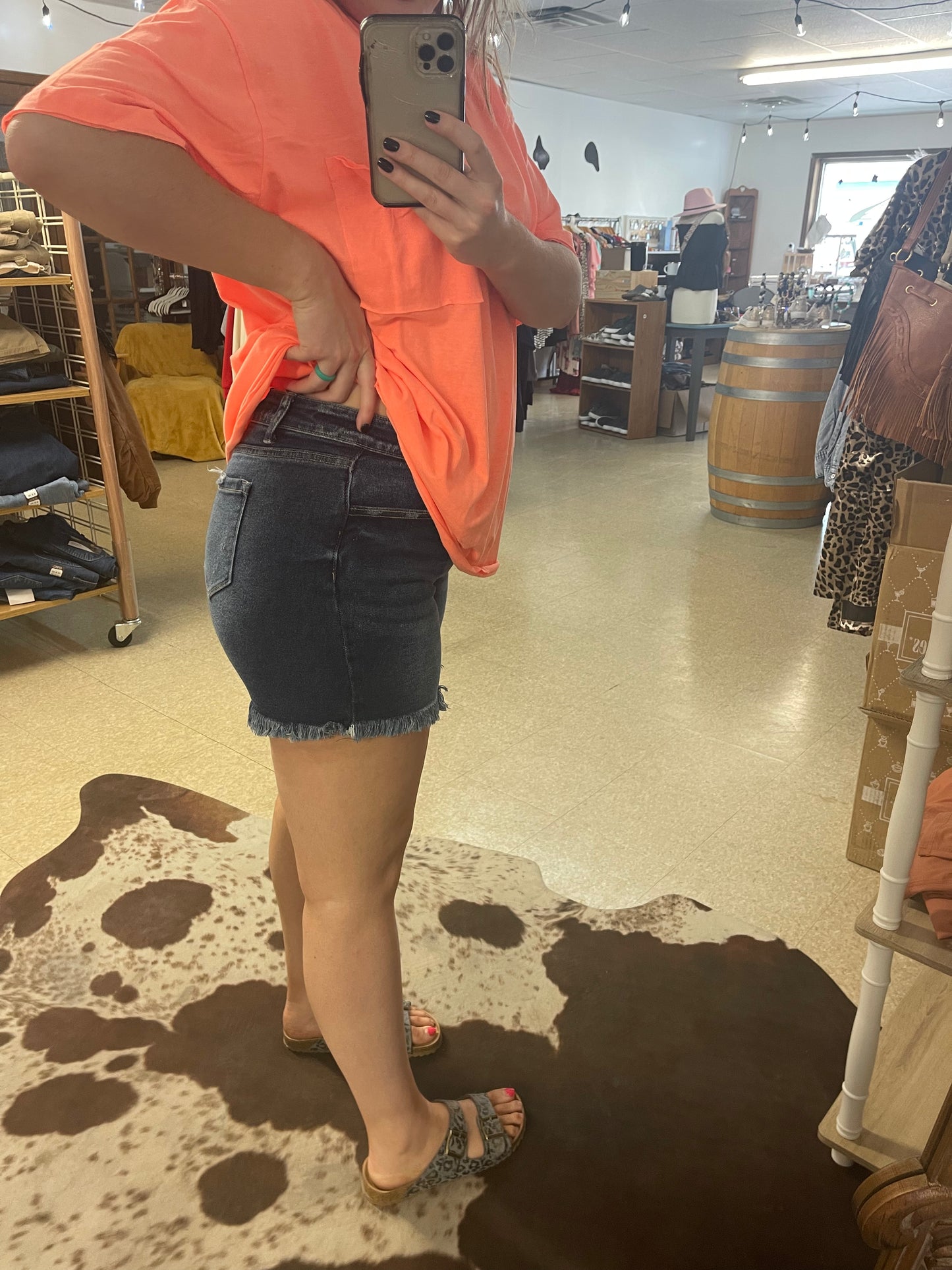 Summer Ready Denim Shorts