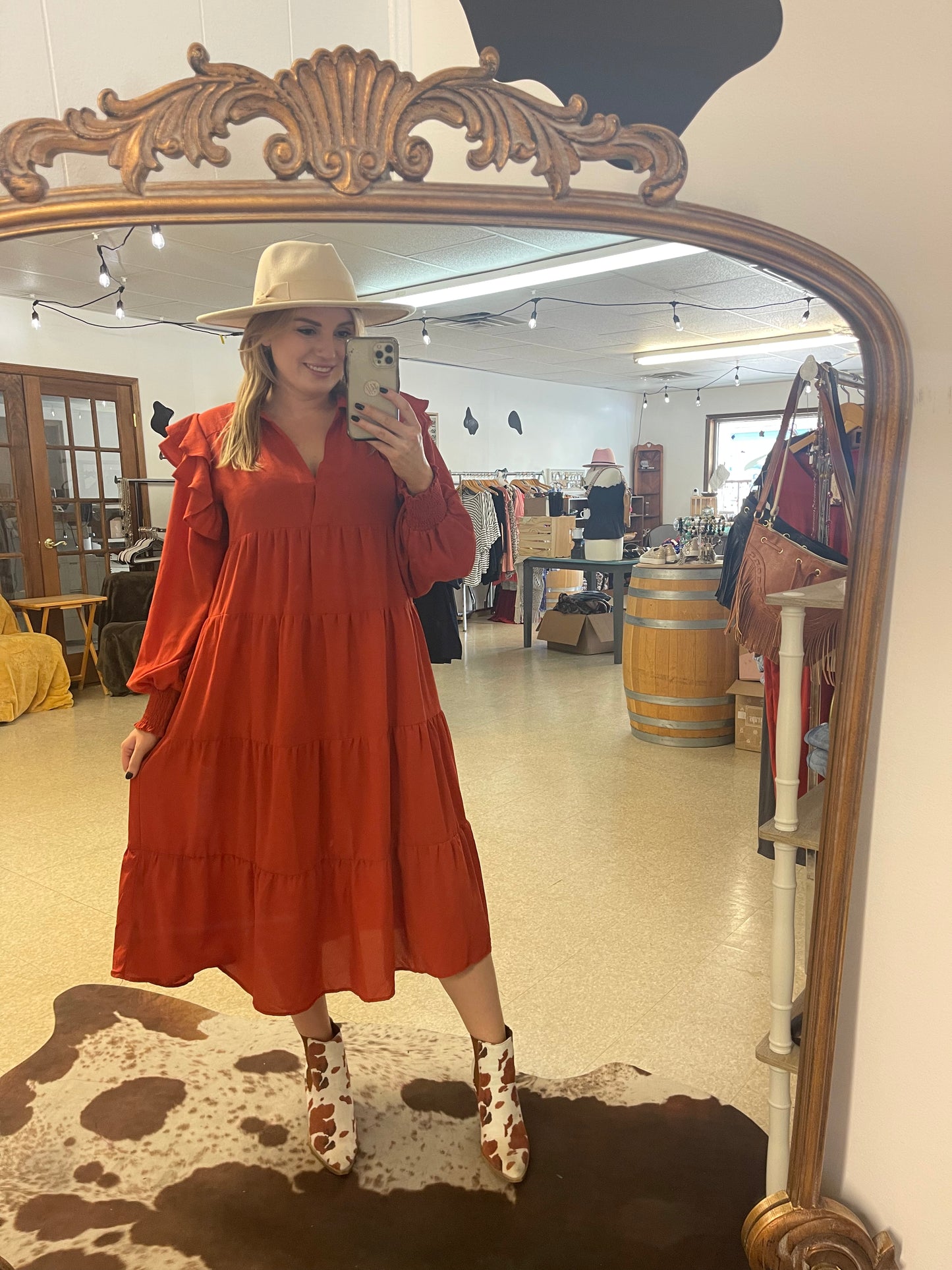 Pumpkin Patch Maxi Dress
