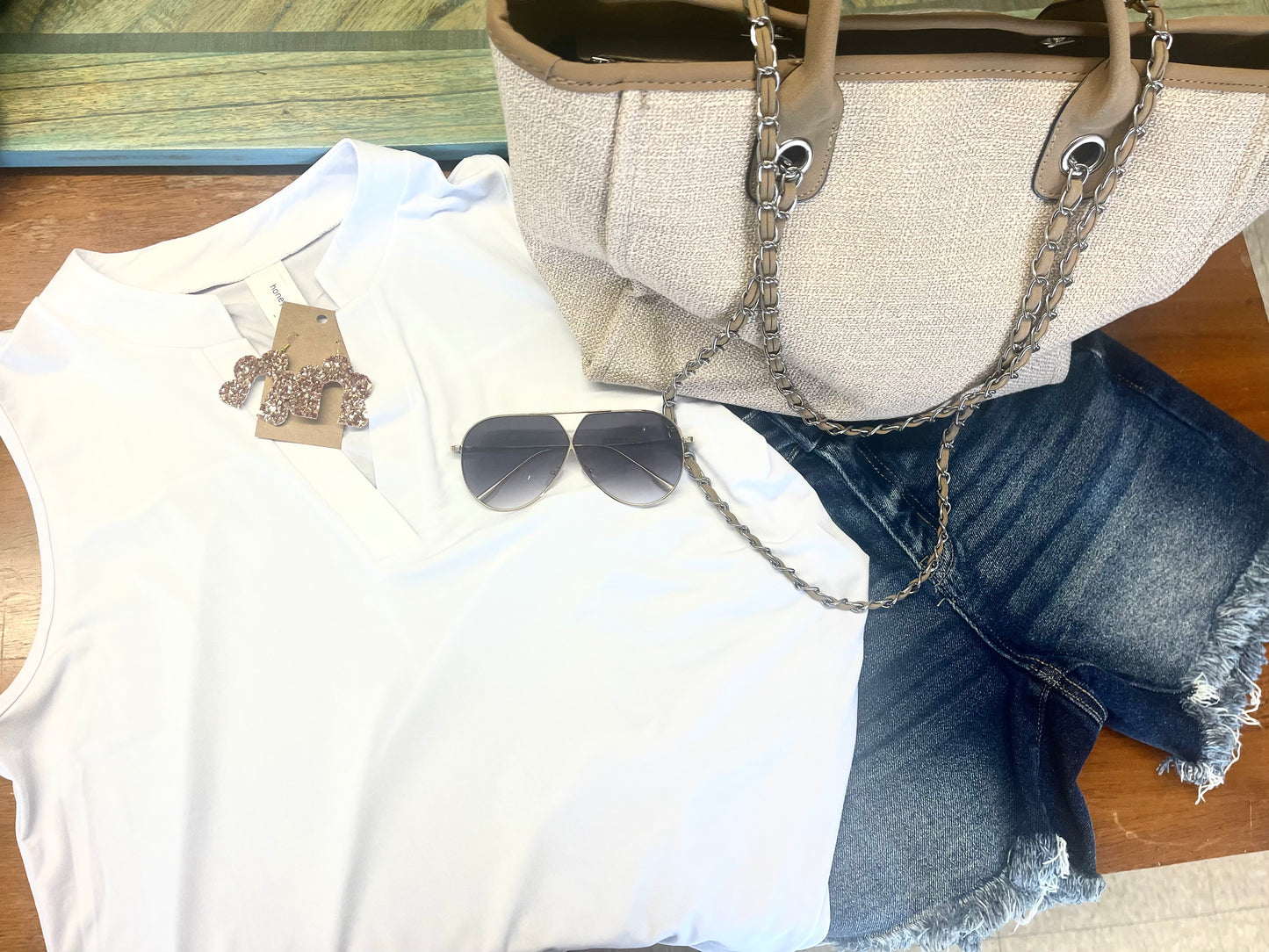 Summer Ready Denim Shorts