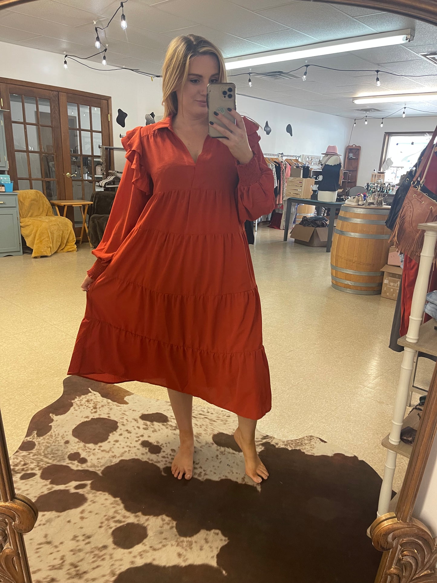 Pumpkin Patch Maxi Dress