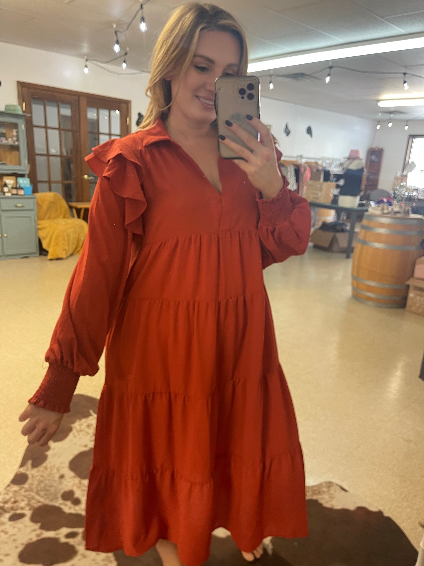 Pumpkin Patch Maxi Dress