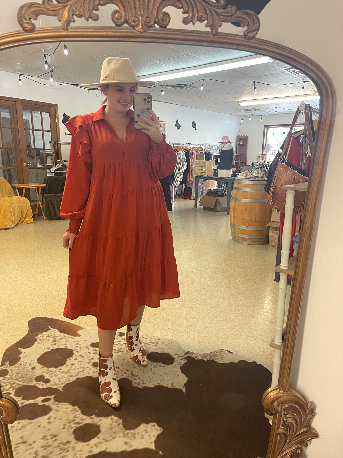 Pumpkin Patch Maxi Dress