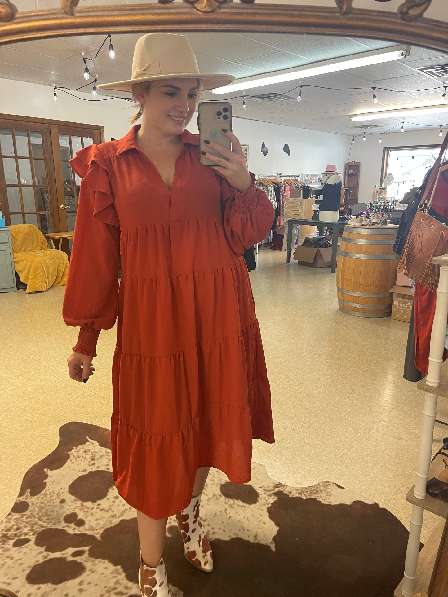 Pumpkin Patch Maxi Dress