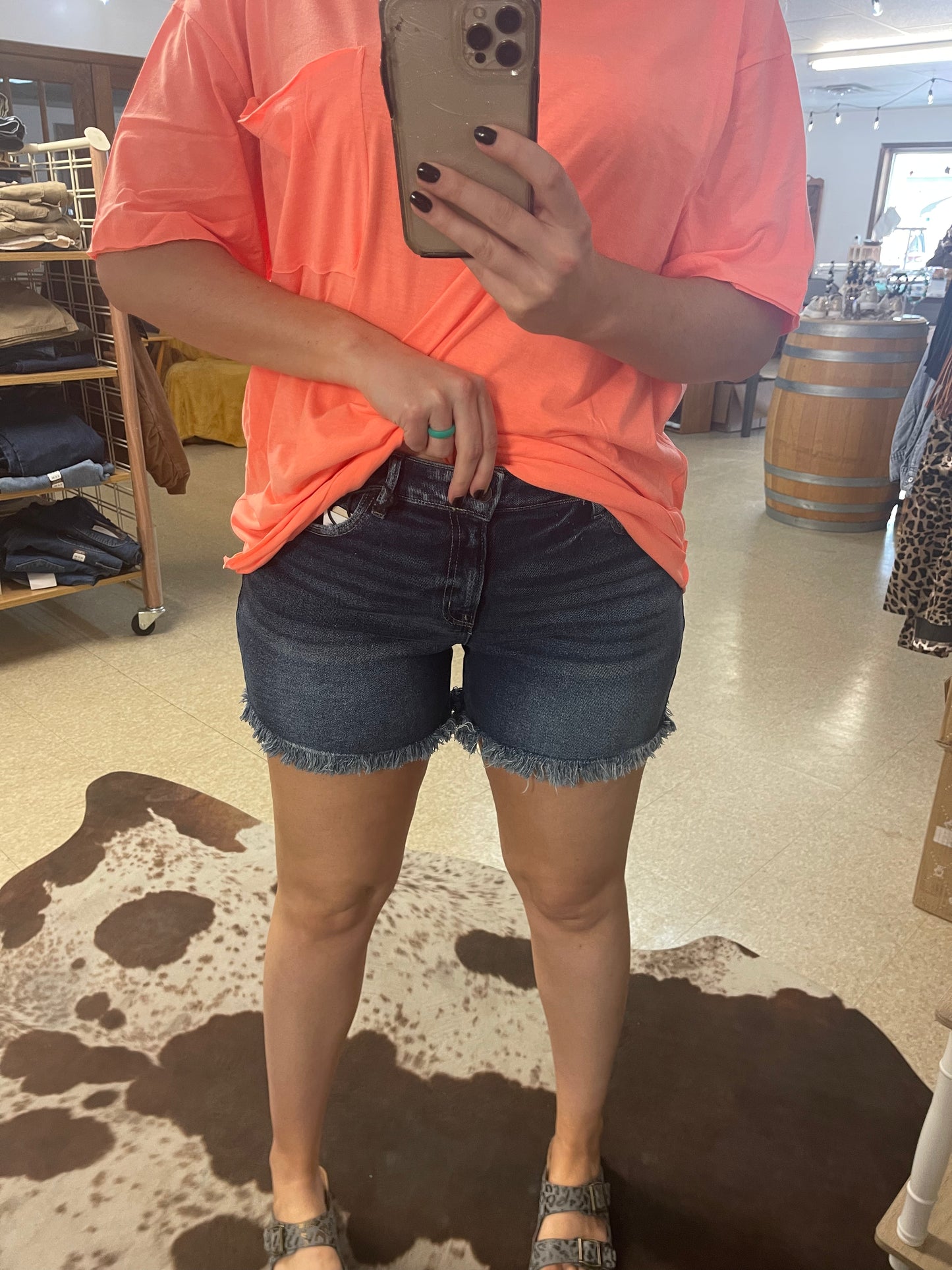 Summer Ready Denim Shorts