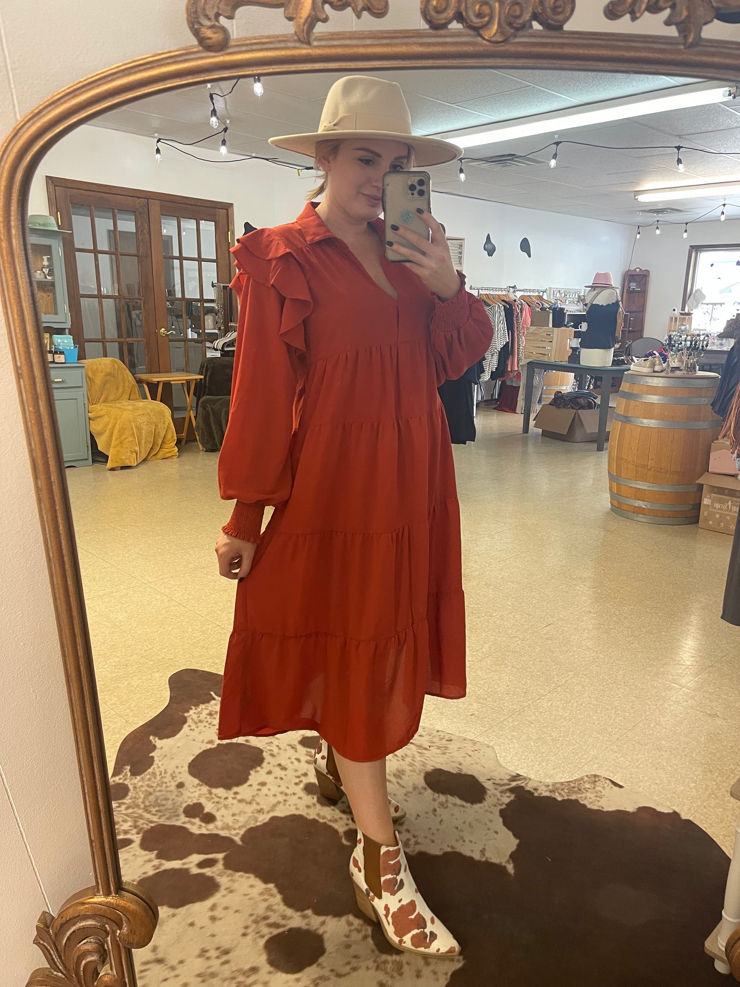 Pumpkin Patch Maxi Dress