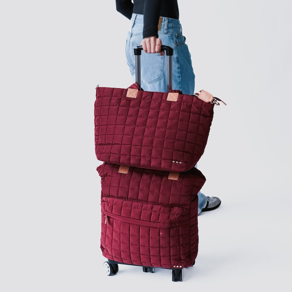 Tenley Quilted Tote Roller Bag