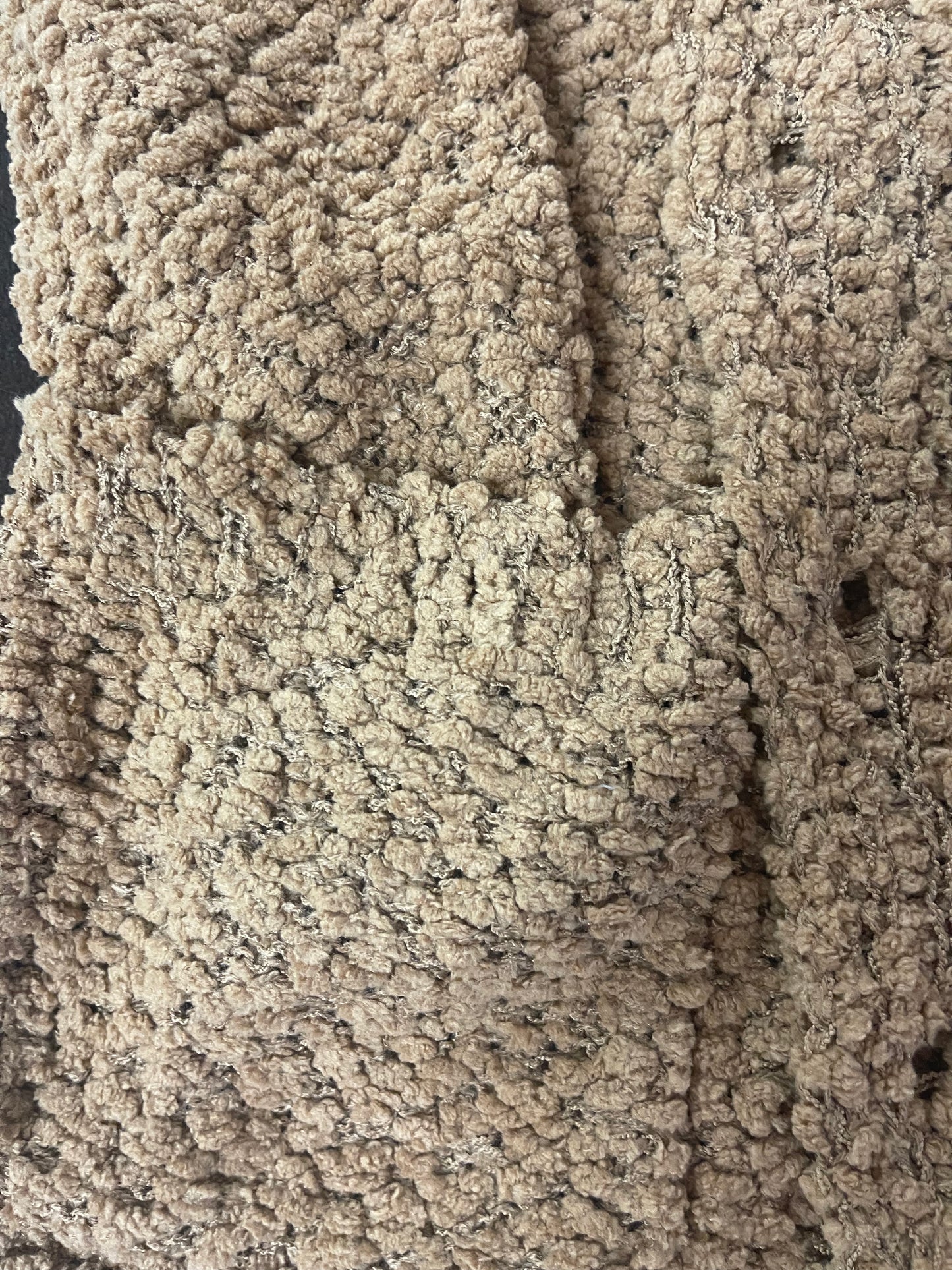 Harvest Moon Full Size Popcorn Knit Cardigan - Boutique 276