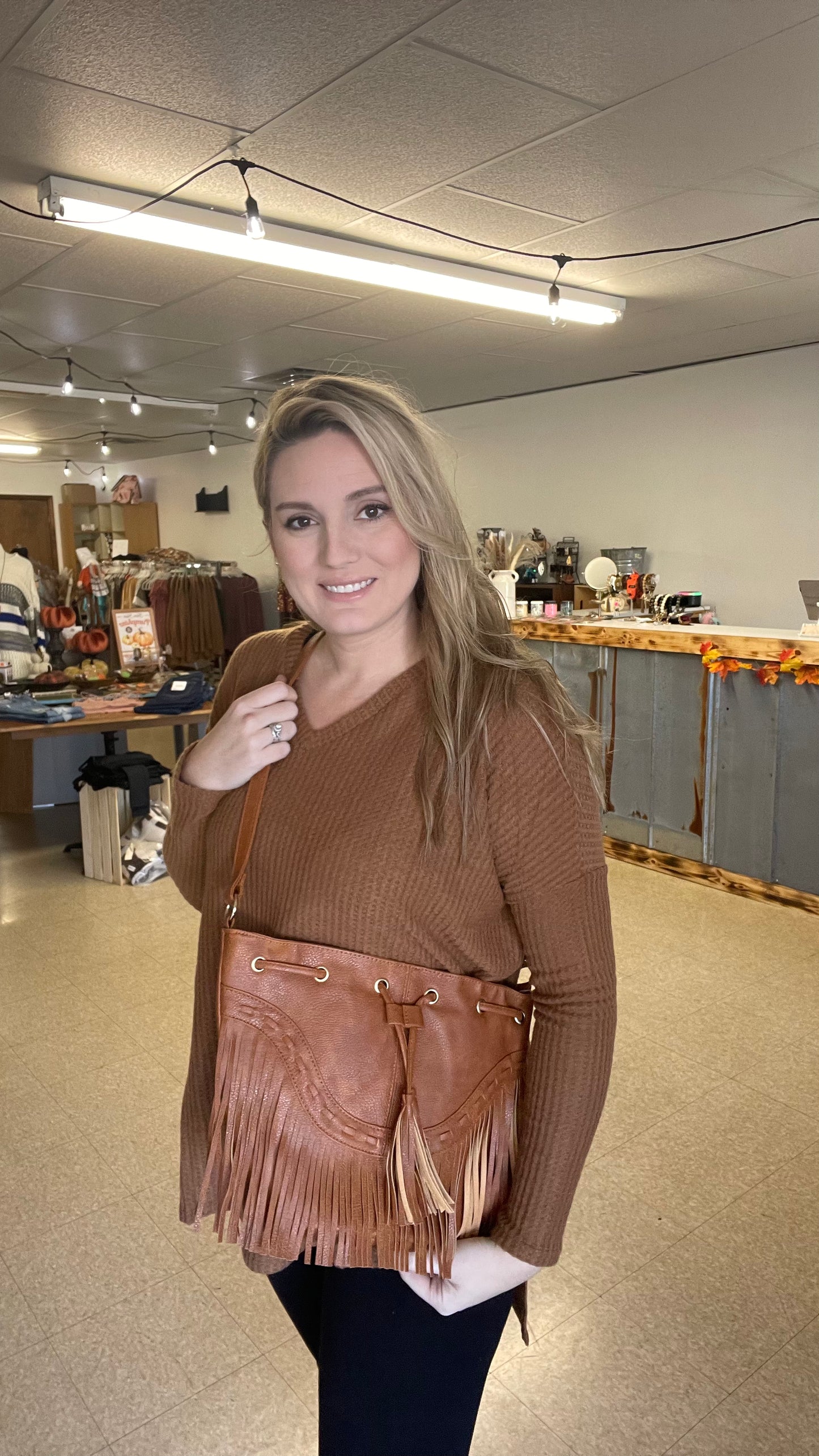 Nashville Fringe Crossbody Bag - Boutique 276