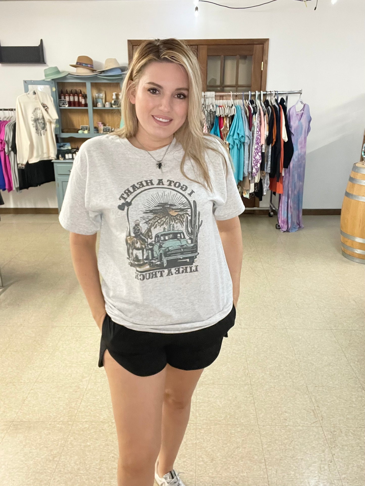 Heart Like A Truck T-Shirt