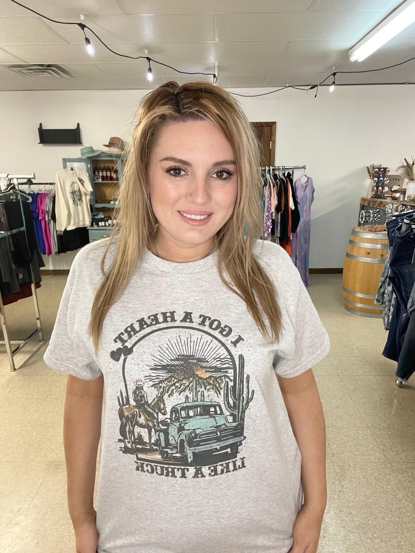 Heart Like A Truck T-Shirt