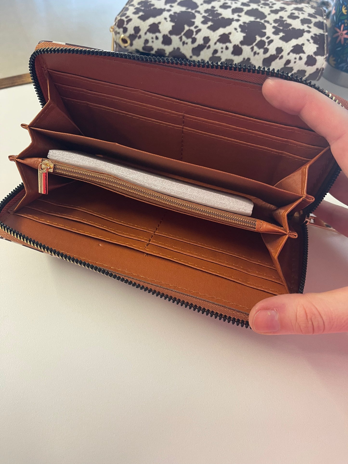 Emmabelle Cow Clutch Wallet - Boutique 276