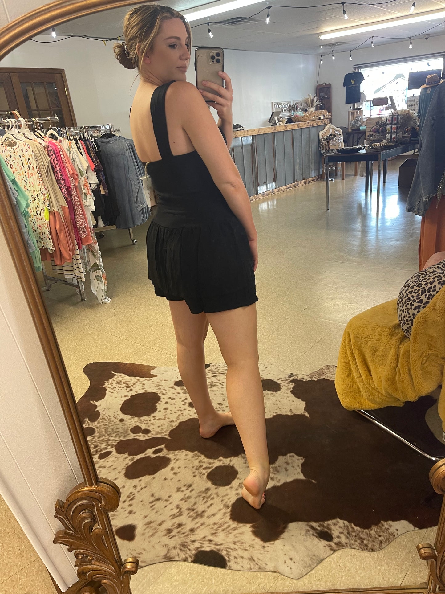 Button Babe Romper