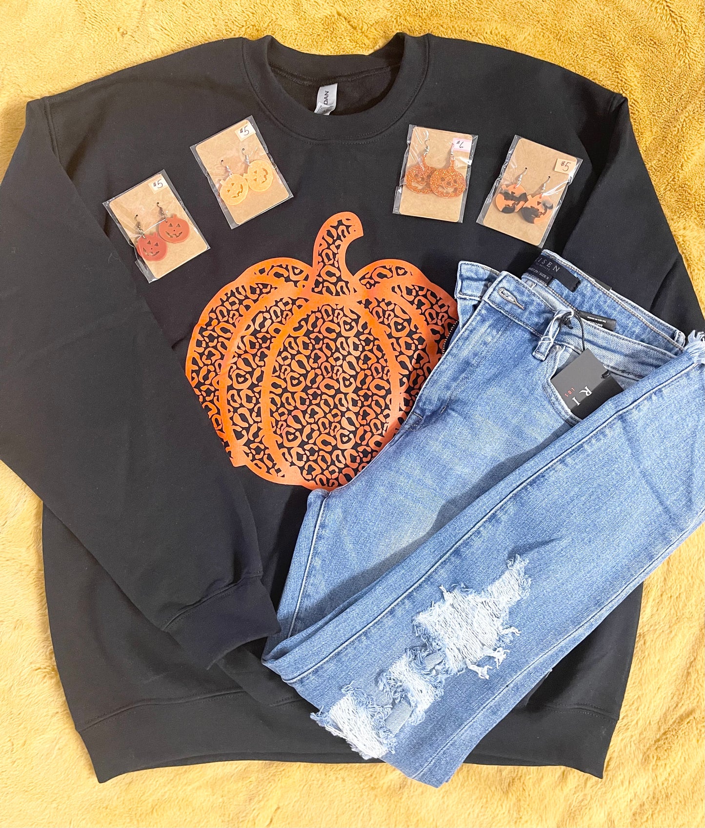 Pumpkin Sweatshirt - Boutique 276