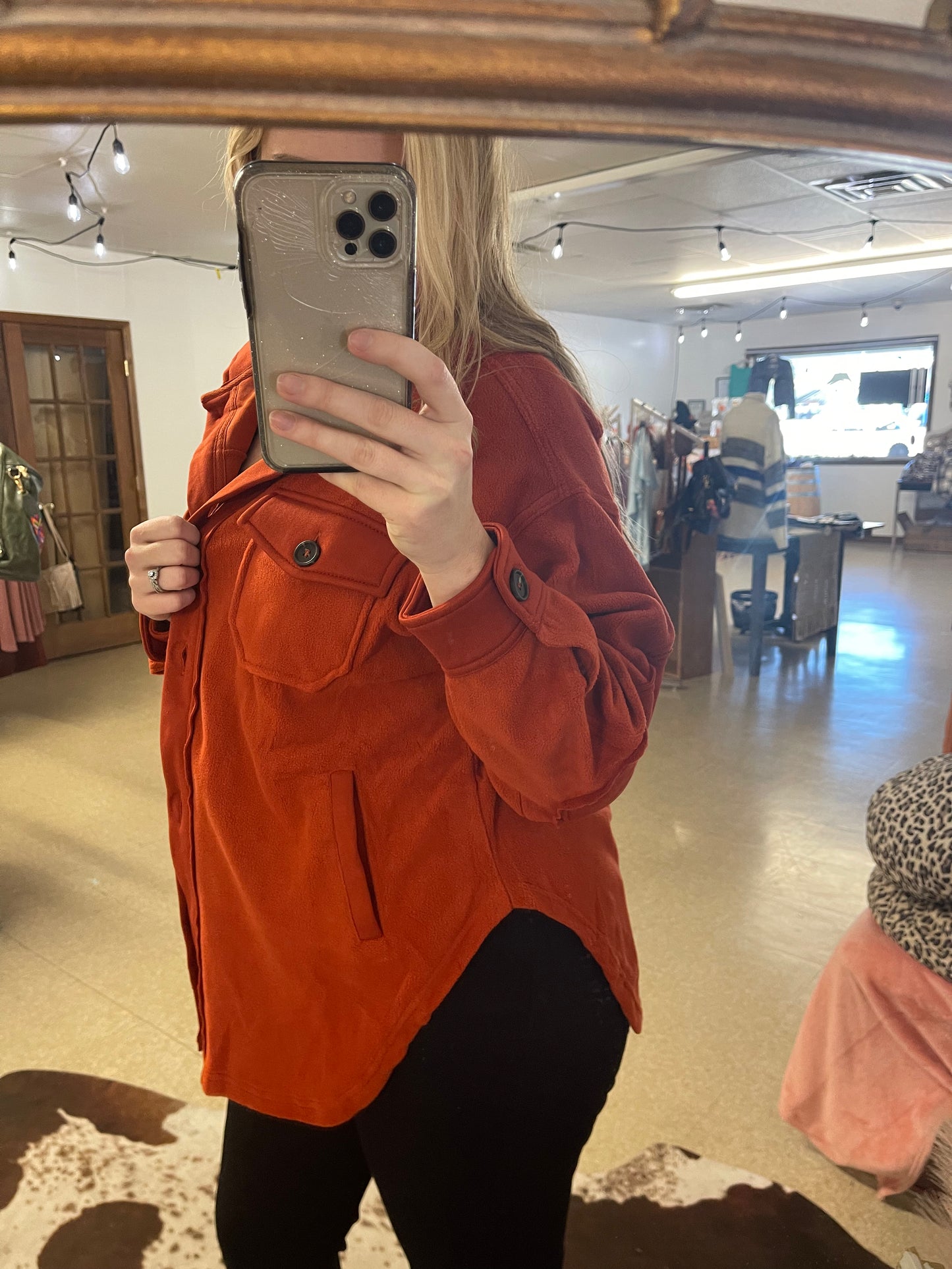 Pumpkin Shacket - Boutique 276