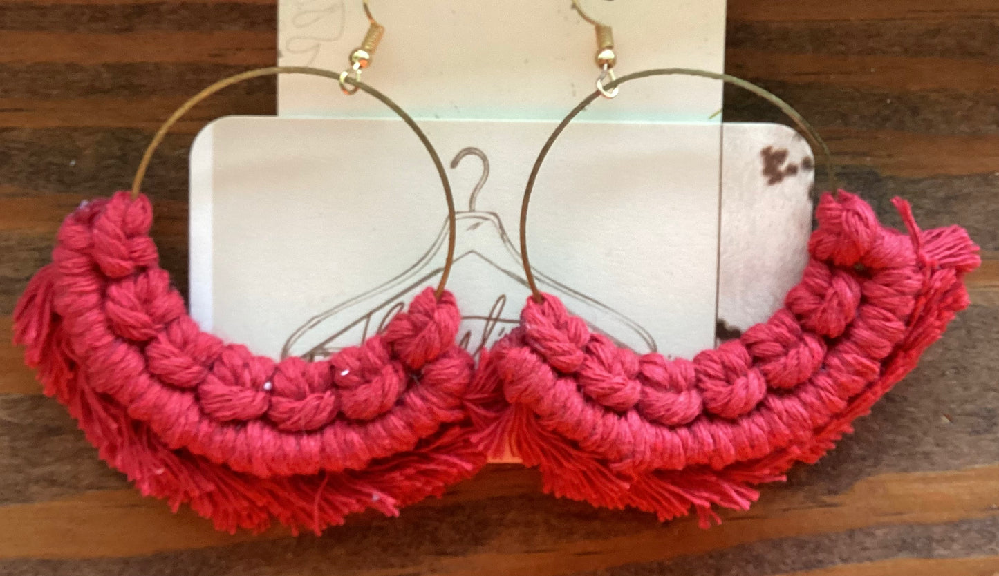 Fringe Earrings - Boutique 276