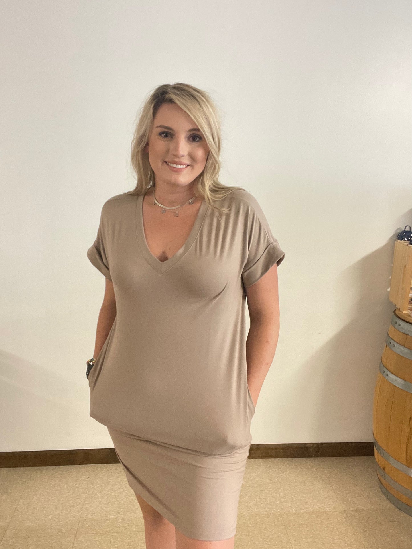 Favorite T- Shirt Dress - Boutique 276