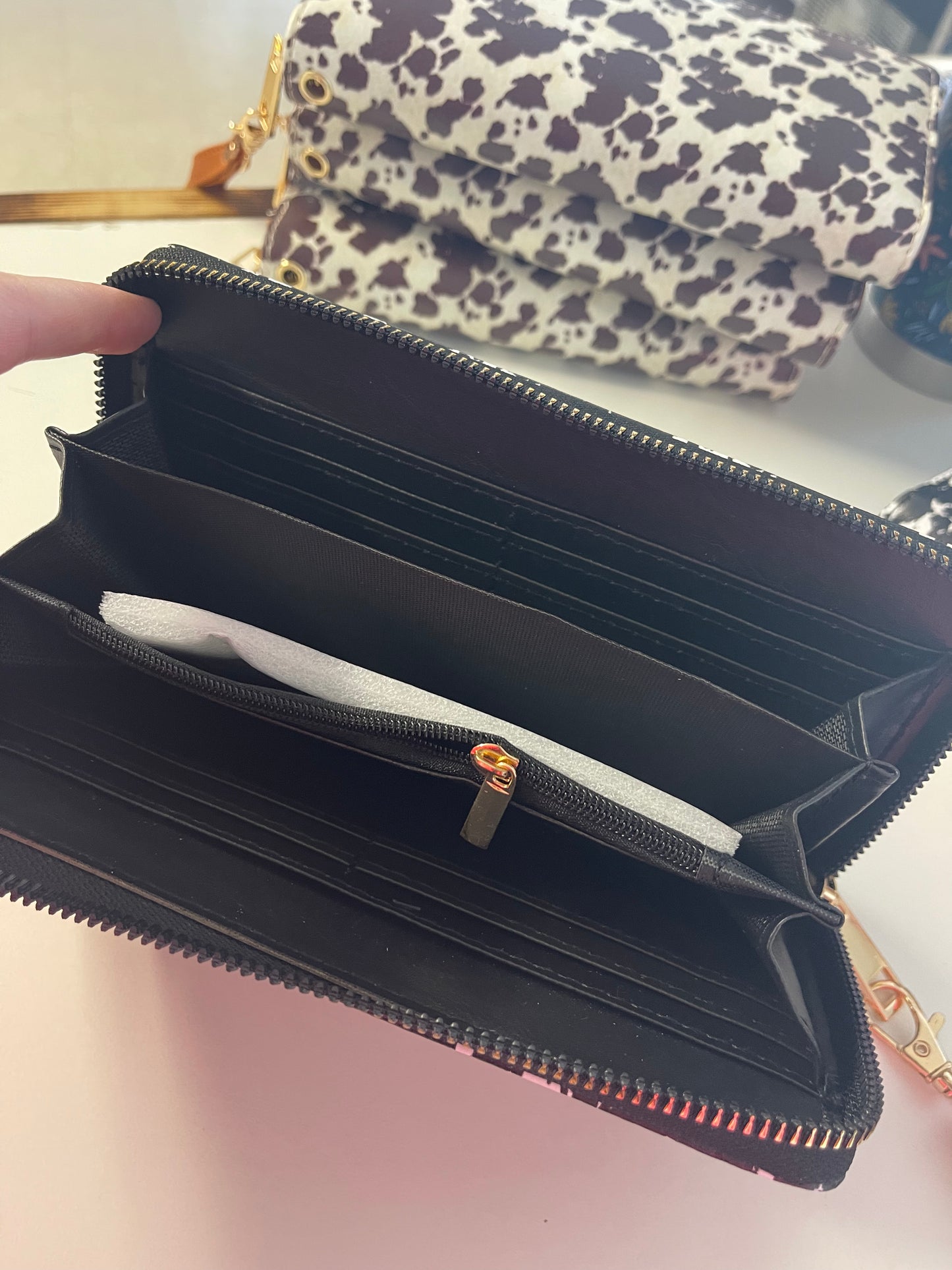 Emmabelle Cow Clutch Wallet - Boutique 276