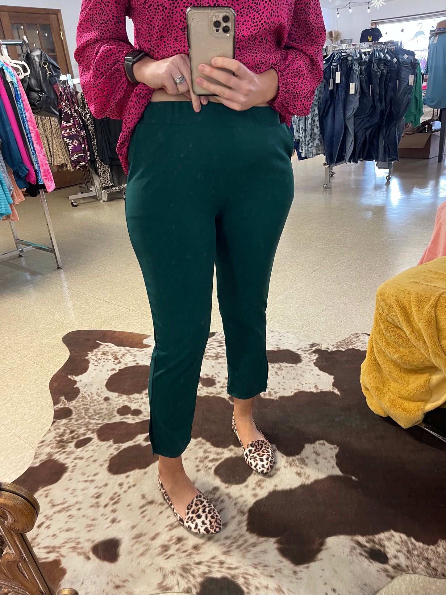 Hunter Green Dress Pants