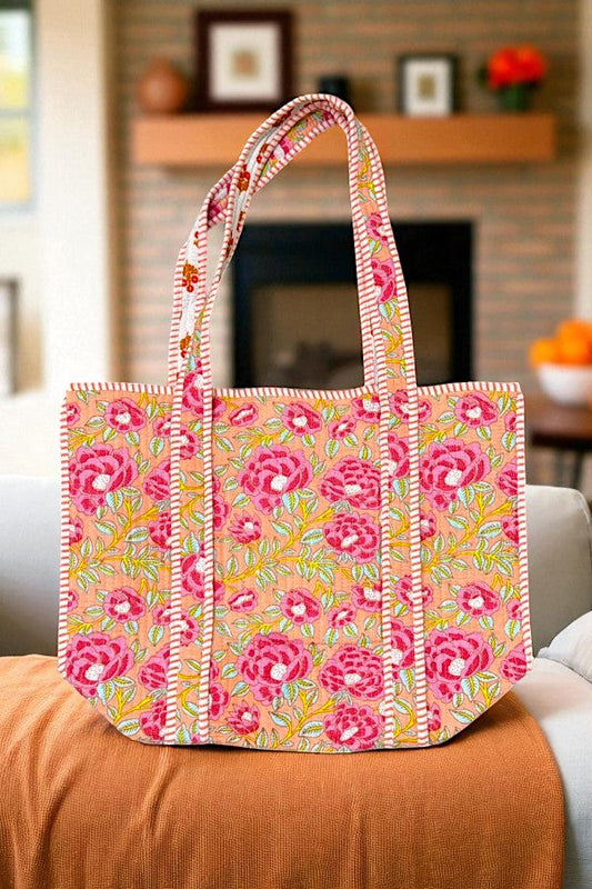 SC - ETA 8/18 - Golden Hour Floral Tote Bag