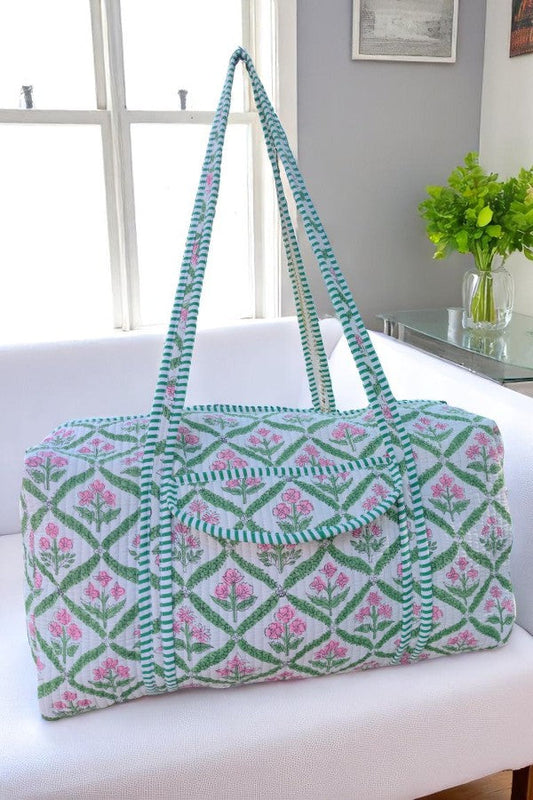 SC - ETA 7/30 - Whitley Green Floral Duffle Bag