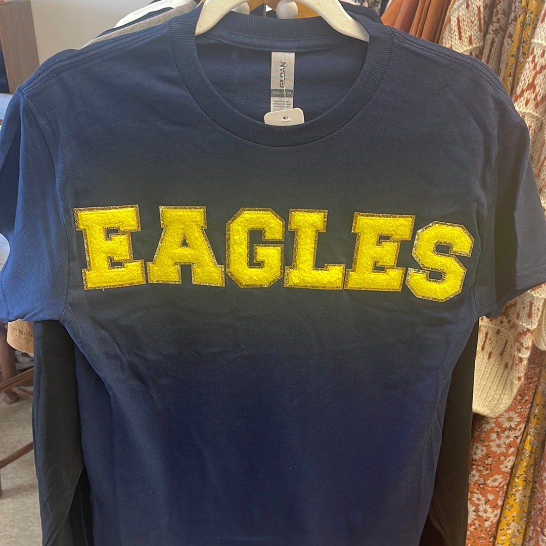 Eagles Chenille Letters Tee