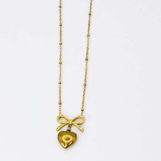 Adore Bow Necklace