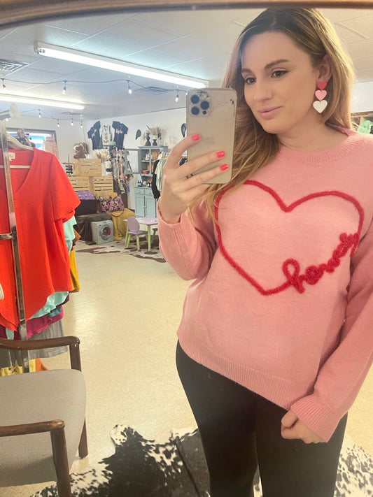 Howdy Heart Sweater