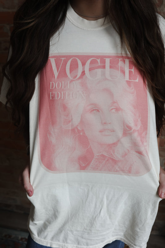 Dolly Magazine Cover | Comfort Colors Tshirt